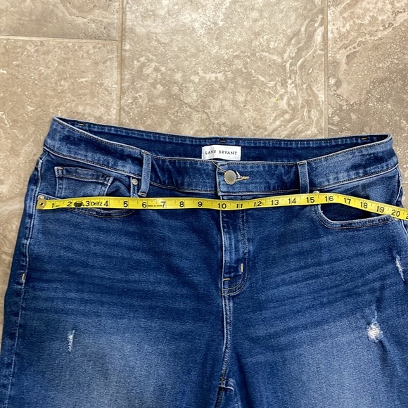 Lane Bryant High Rise Girlfriends Straight‎ Signature Fit Size 18P - Picture 12 of 15